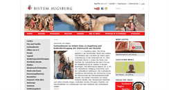 Desktop Screenshot of bistum-augsburg.de